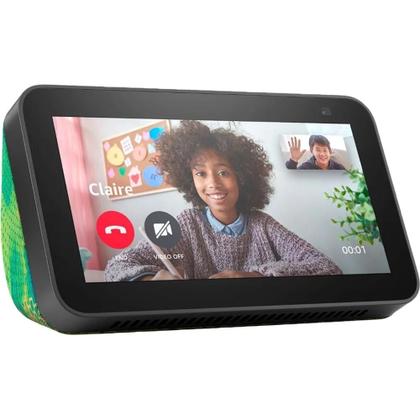 Imagem de Amazon Echo Show 5 Kids Assistente Virtual Alexa 2ª Geração - Camaleão