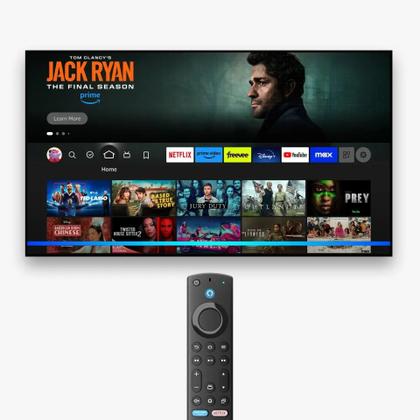 Amazon Fire TV Stick 4K Max 16GB Wifi 6E Com Alexa Comando de Voz