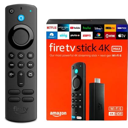 Imagem de Amazon Fire TV Stick 4K Max 3ª Geração Ultra HD Wi-fi 6 Com Alexa