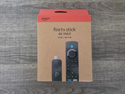 AMAZON FIRE TV Stick 4K MAX, Wi-Fi 6E, 2.0 GHz, 16GB, 2GB