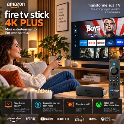 Amazon Fire TV Stick 4K Select 8GB Wifi 5 Alexa Para Tv Monitores