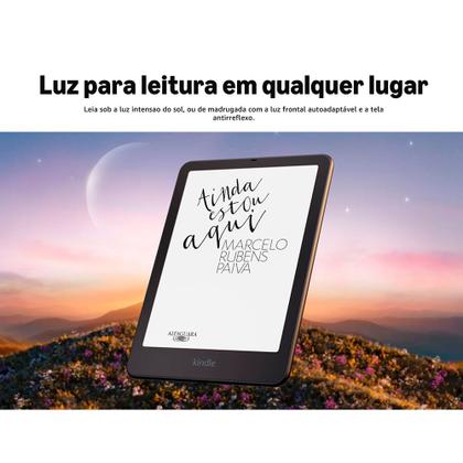 Imagem de Amazon Kindle Colorsoft Signature Edition com Tela 7,05" Antirreflexo, 32 GB, Preto