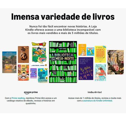 Imagem de Amazon Kindle Colorsoft Signature Edition com Tela 7,05" Antirreflexo, 32 GB, Preto