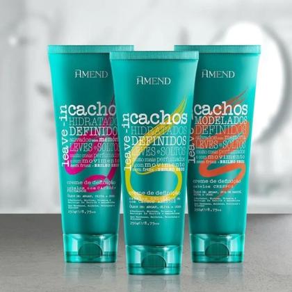 Imagem de Amend Cachos Leave-in Cabelos Crespos 250ml