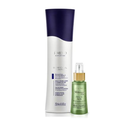 Imagem de Amend Expertise Special Care Anticaspa e Antiquebra Sh 250ml + Millenar Oil Inchi 60ml