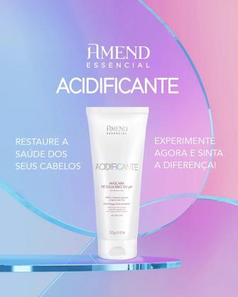 Imagem de Amend Kit Complete Repair 3 Produtos + Acidificante Equilíbrio Do Ph