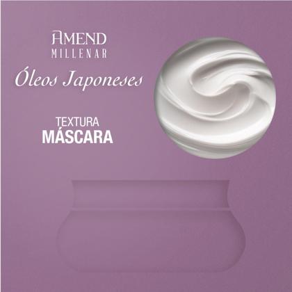 Imagem de Amend Millenar Óleos Japoneses Sh 300ml + Cond 300ml + Masc 300ml + Balm Selante 180ml