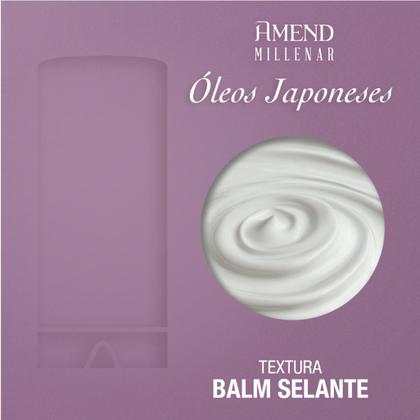 Imagem de Amend Millenar Óleos Japoneses Sh 300ml + Cond 300ml + Masc 300ml + Balm Selante 180ml