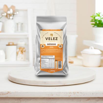 Imagem de Amendoa Sem Casca Crua VELEZ 200g