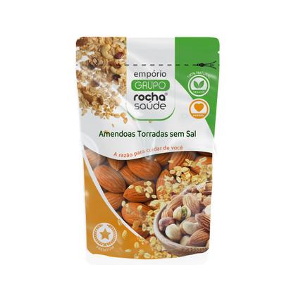 Imagem de Amêndoas Selecionadas Torradas Sem Sal 100% Natural 100g