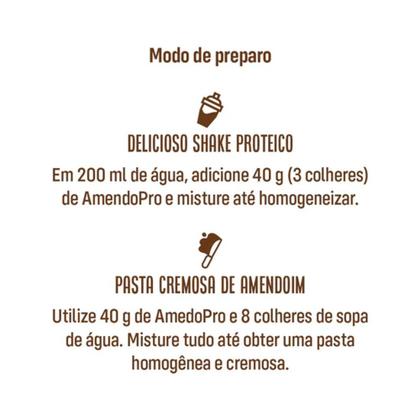 Imagem de AmendoPro Shake de Proteína de Amendoim Paçoca