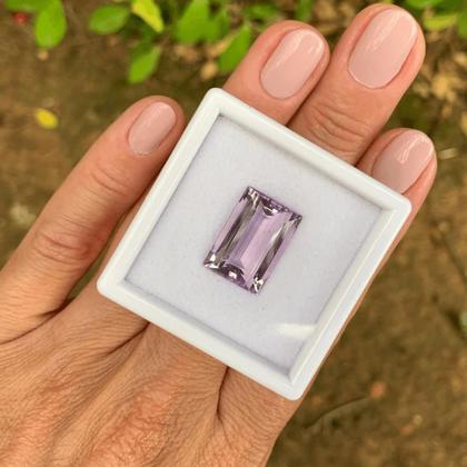 Imagem de Ametista Baguete Retangular 10,67ct