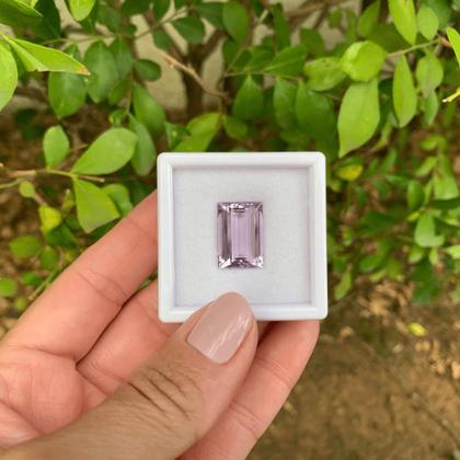 Imagem de Ametista Baguete Retangular 10,67ct