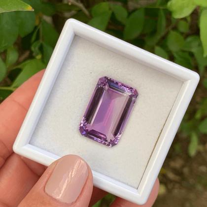 Imagem de Ametista Baguete Retangular 23,26ct