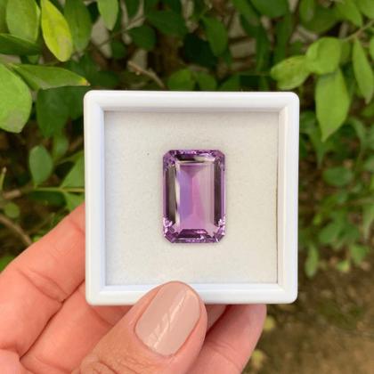 Imagem de Ametista Baguete Retangular 23,26ct