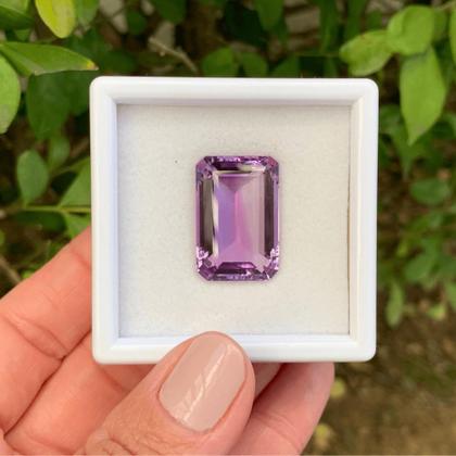 Imagem de Ametista Baguete Retangular 23,26ct