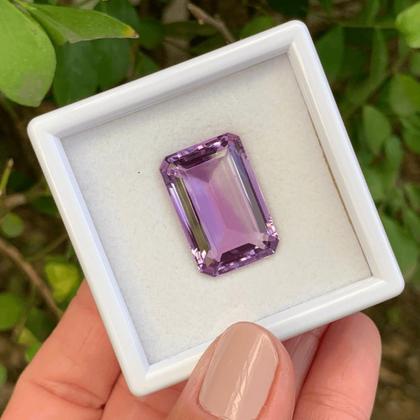 Imagem de Ametista Baguete Retangular 23,26ct