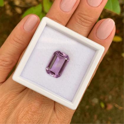 Imagem de Ametista Baguete Retangular 6,02ct