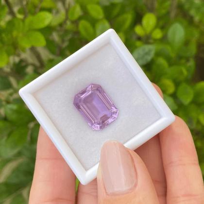 Imagem de Ametista Lilás Retangular 11,28ct