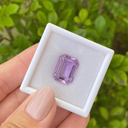 Imagem de Ametista Lilás Retangular 11,28ct