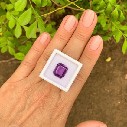 Imagem de Ametista Retangular 5,56ct