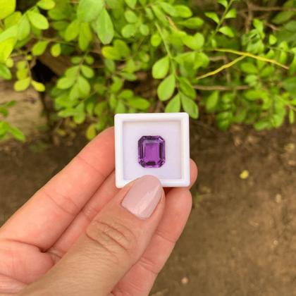 Imagem de Ametista Retangular 5,56ct