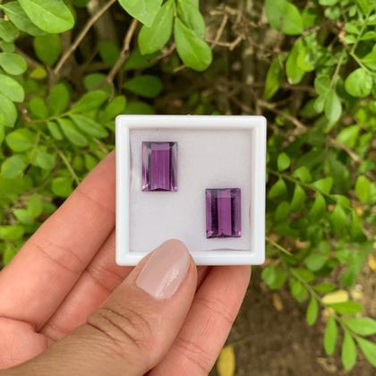 Imagem de Ametista Retangular Par 12,55ct