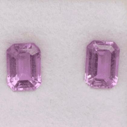 Imagem de Ametista Retangular Par 1,87ct