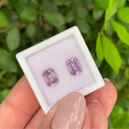 Imagem de Ametista Retangular Par 1,95ct