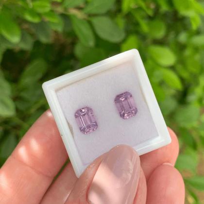 Imagem de Ametista Retangular Par 2,11ct