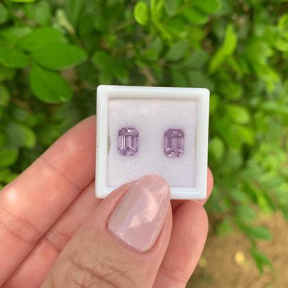 Imagem de Ametista Retangular Par 2,11ct