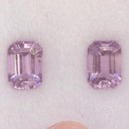 Imagem de Ametista Retangular Par 2,11ct