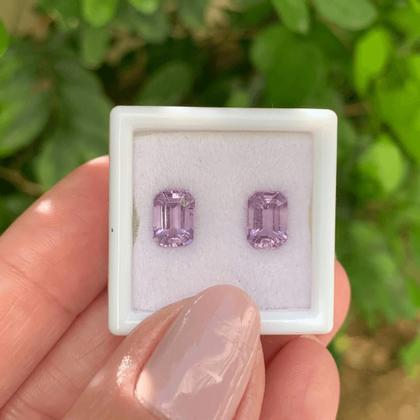 Imagem de Ametista Retangular Par 2,11ct