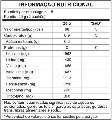 Imagem de Aminno livre de xilitol 30 saches 10g sabor Limão