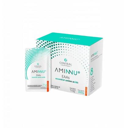 Imagem de Aminnu Eaas 10g- 30 Sachês- Central Nutrition- Tangerina