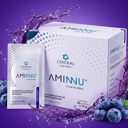 Imagem de Aminnu Livre de Xilitol 10g Box 30 Sache Central Nutrition