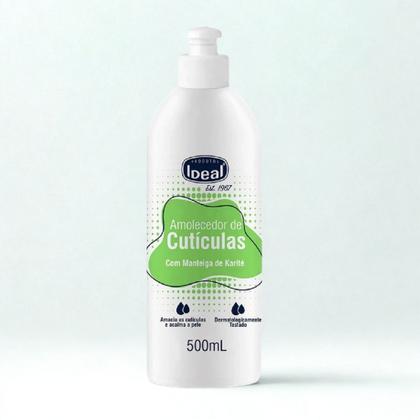 Imagem de Amolecedor de Cutículas com Manteiga de Karité 500ml Ideal Cosméticos