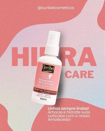 Imagem de Amolecedor de Cutículas Ouribel Hidra Care com Óleo de Cravo, Manteiga de Coco e Vitamina E - 100ml
