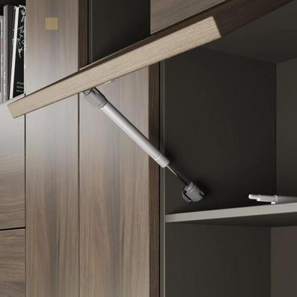 Imagem de Amortecedor 100n Pistão Gás Armário Cozinha Kit 4 Unidade