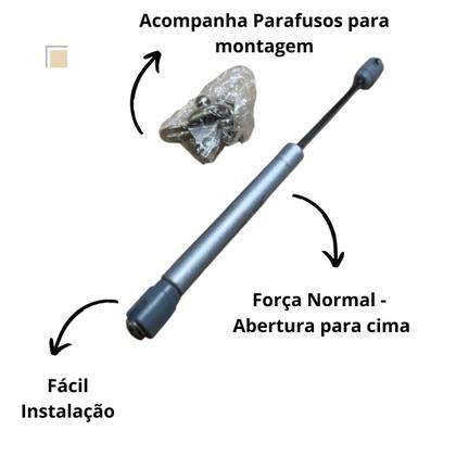 Imagem de Amortecedor 100n Pistão Gás Armário Cozinha Kit 4 Unidade