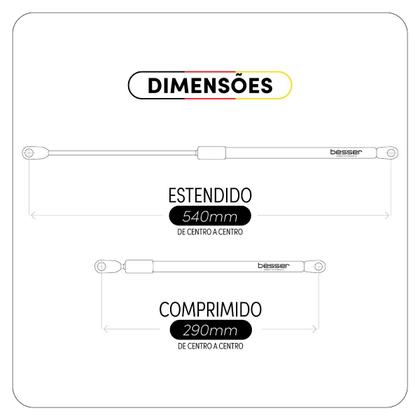 Imagem de Amortecedor Capô GM Vectra Sedan Hatch 2005 À 2012