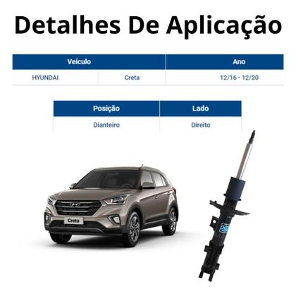 Imagem de Amortecedor Dianteiro Hyundai Creta 2016 A 2020