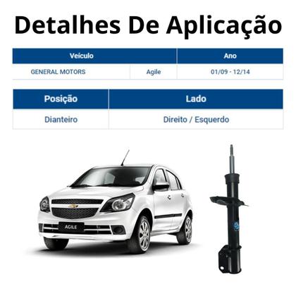 Imagem de Amortecedor Dianteiro Nakata GM Agile 2009 a 2014