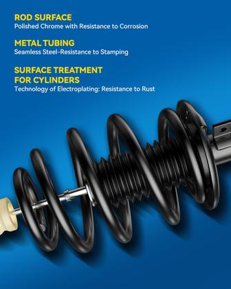 Imagem de Amortecedor Front Complete Struts para Fusion, Milan