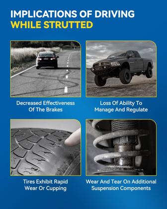 Imagem de Amortecedor Front Complete Struts para Fusion, Milan