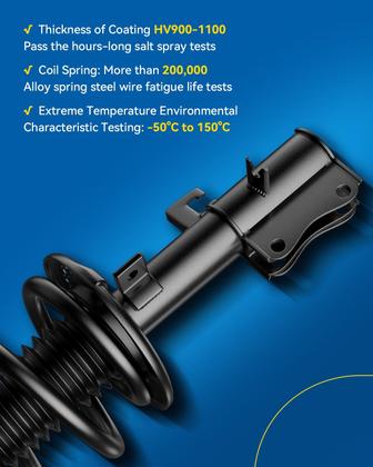 Imagem de Amortecedor Front Complete Struts para Fusion, Milan