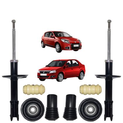 Imagem de Amortecedor Kayaba+Kit Batente Dianteiro Renault Logan 2007 A 2012
