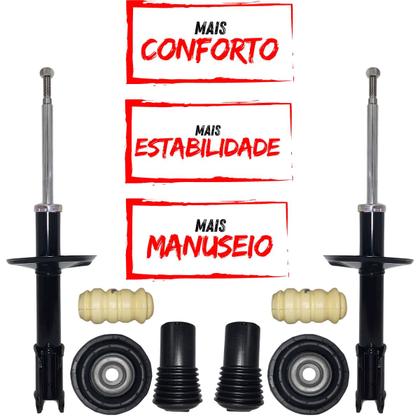 Imagem de Amortecedor Kayaba+Kit Batente Dianteiro Renault Logan 2007 A 2012