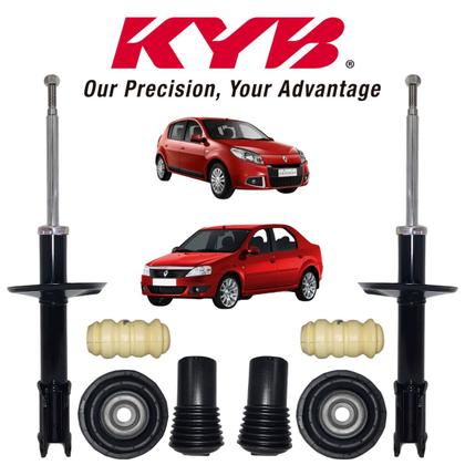 Imagem de Amortecedor Kayaba+Kit Batente Dianteiro Renault Logan 2007 A 2012