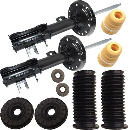 Imagem de Amortecedor + Kit Batente Chevrolet Prisma Dianteiro 2013 Até 2019 O Par